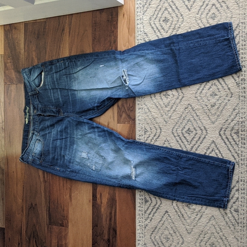 Old navy buttonfly boyfriend jeans